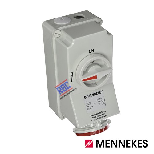 Wall Mounted Socket DUO-interlock